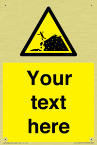 Custom Warning sand dunes